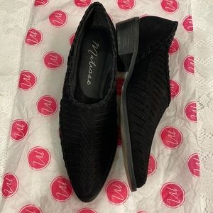 NWT MATISSE Vesta Woven Black Bootie Size 7.5